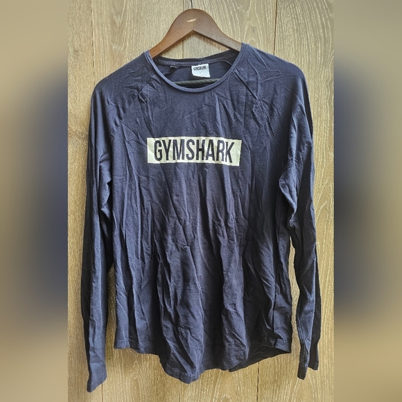 Gymshark Navy Crew Neck Tee - Picture 1 of 3